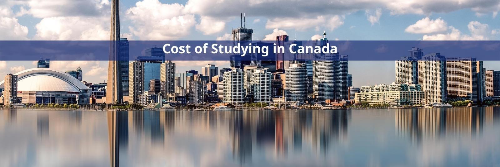 cost of studying in Canada